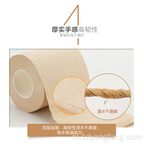 Toiletpapier van hoge kwaliteit in natuurlijke kleuren